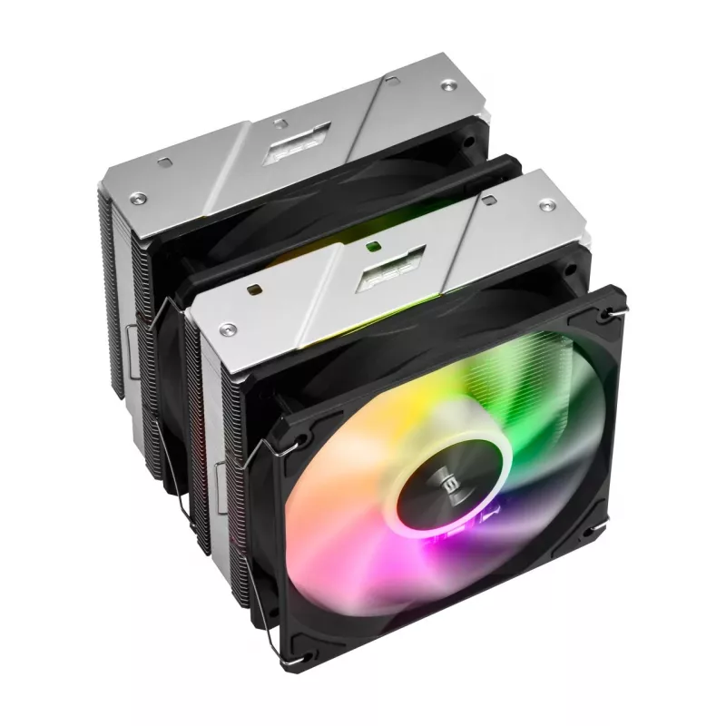 Arrefecedor de CPU FSP MP7 ar 125 mm preto ARGB