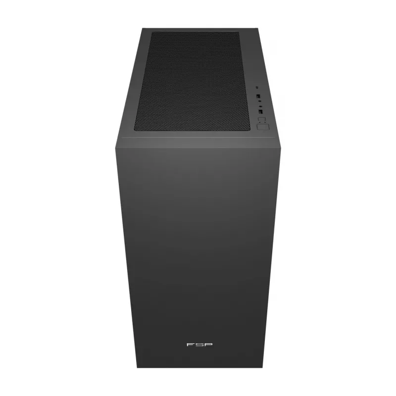 Caixa FSP U530-BS Full Tower mITX, mATX, ATX, E-ATX, EEB preto