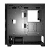 Caixa FSP U530-BS Full Tower mITX, mATX, ATX, E-ATX, EEB preto