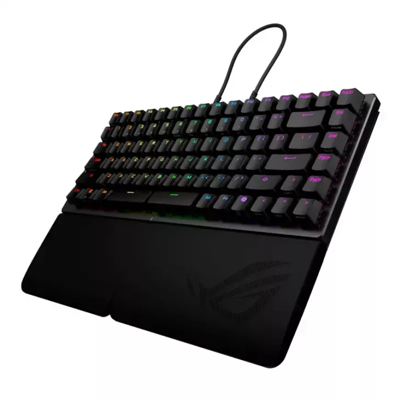 Teclado ASUS ROG Falcata Gaming USB RF Wireless Bluetooth Preto 75%
