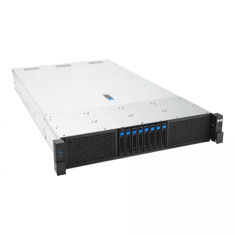 Servidor Rack ASUS RS720-E12-RS8G 3,2 kW fonte de alimentação redundante, 8 baías hot-swap