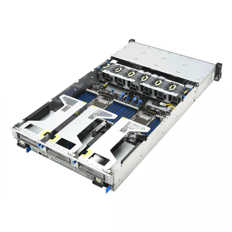 Servidor Rack ASUS RS720-E12-RS8G 3,2 kW fonte de alimentação redundante, 8 baías hot-swap