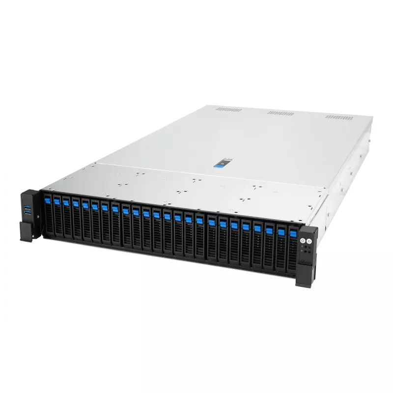 Servidor ASUS RS720-E12-RS24G 3,2 kW 24N – Servidor Rack com fonte de alimentação de 3,2 kW e 24 baías de unidades