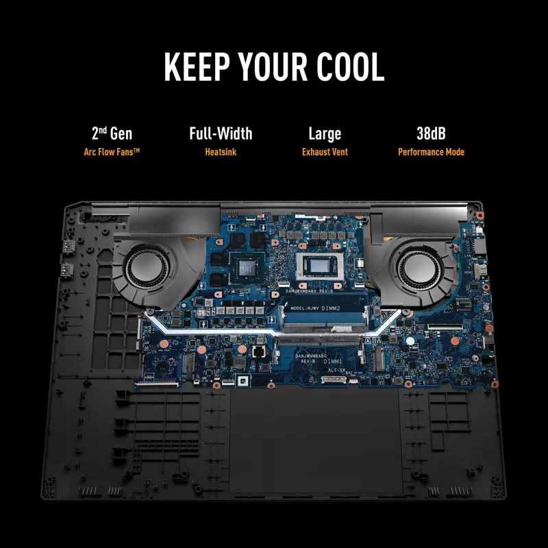 ASUS TUF Gaming A18 FA808UH-S8076W AMD Ryzen™ 7 260 Portátil 45,7 cm (18