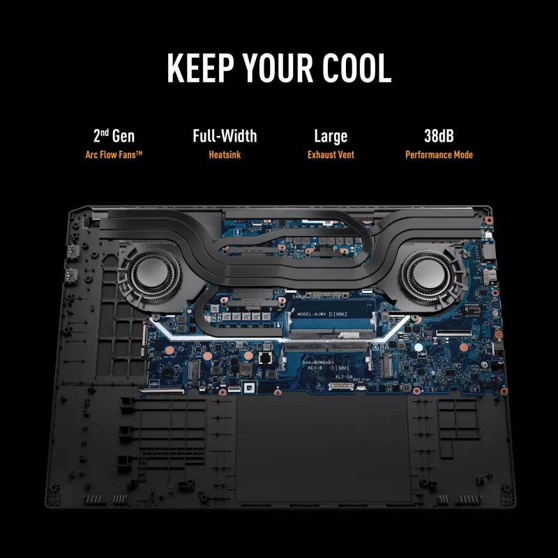 ASUS TUF Gaming A18 FA808UH-S8076W AMD Ryzen™ 7 260 Portátil 45,7 cm (18