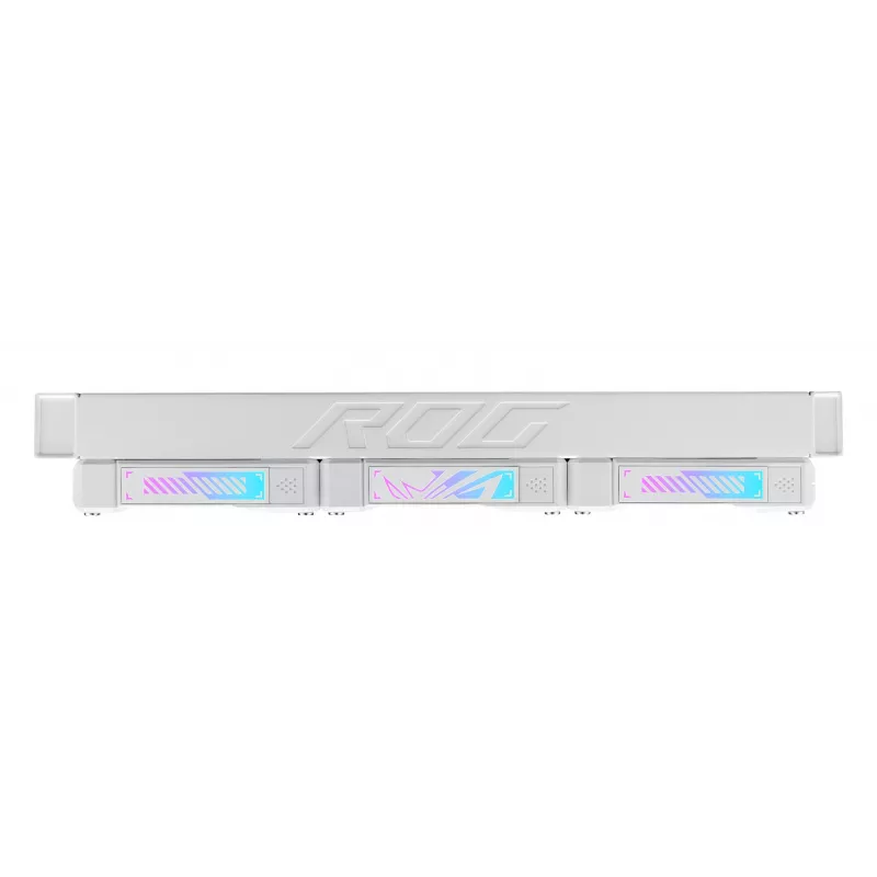 Refrigeração líquida tudo-em-um ASUS ROG Ryuo IV SLC 360 ARGB White Edition — radiador de 360 mm, 3 ventoinhas de 120 mm, ecrã AMOLED, suporte para LGA 1700