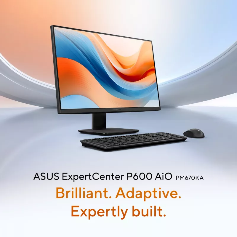ASUS ExpertCenter P600 AiO PM670KA-BPE011X Copilot+ PC AMD Ryzen™ AI 7 350 68,6 cm (27