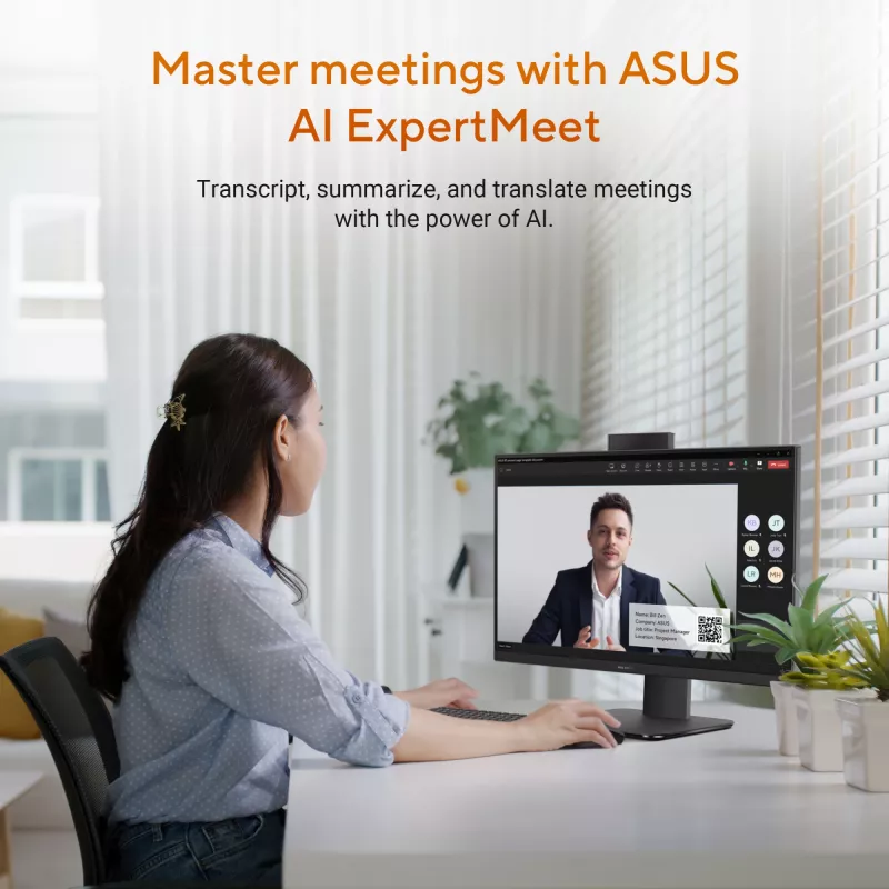 ASUS ExpertCenter P600 AiO PM640KA-BPC011X Copilot+ PC AMD Ryzen™ AI 5 330 60,5 cm (23,8
