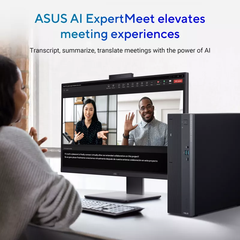 ASUS ExpertCenter P500 SFF P500SV-05210H033X Intel Core 5 210H 16 GB DDR5-SDRAM 512 GB SSD Windows 11 Pro PC Cinzento