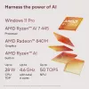 ASUS Zenbook 14 OLED UM3406GA-QD031W Copilot+ PC AMD Ryzen™ AI 7 445 Portátil 35,6 cm (14