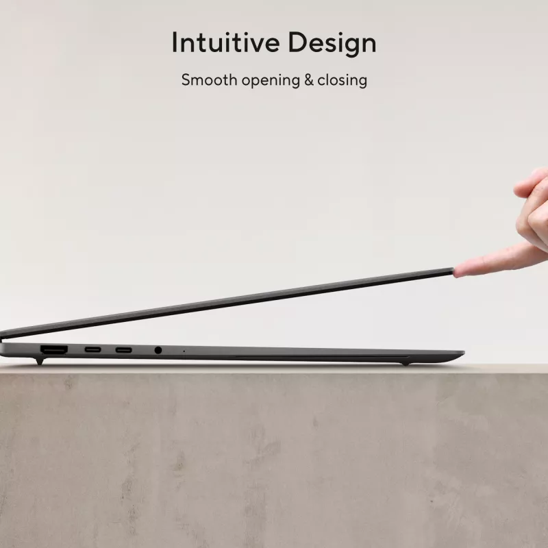 ASUS Zenbook S16 UM5606GA-SS180W Copilot+ PC AMD Ryzen AI 9 465 Portátil 40,6 cm (16 inch) 3K 32 GB LPDDR5x-SDRAM 1 TB SSD Wi-Fi 7 (802.11be) Windows 11 Home Neerlandês Cinzento