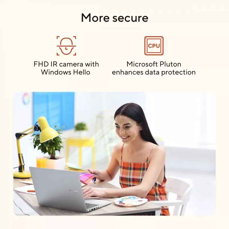 Portátil ASUS Vivobook 14 M1407GA-LY012W Copilot+ PC AMD Ryzen™ AI 7 445 35,6 cm (14