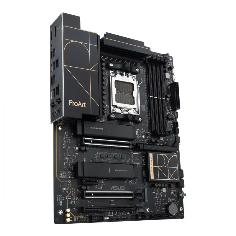 Motherboard ASUS PROART B850-CREATOR WiFi NEO — AMD B850, Socket AM5, ATX, DDR5, 4 DIMM, 256 GB, Wi‑Fi 7, Ethernet 5Gb
