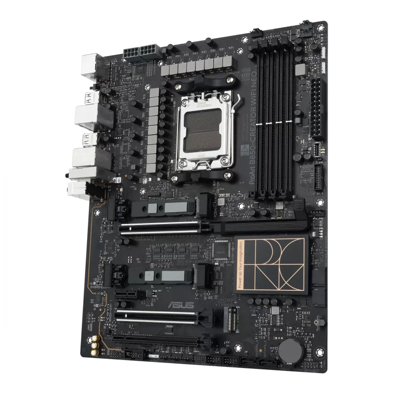 Motherboard ASUS PROART B850-CREATOR WiFi NEO — AMD B850, Socket AM5, ATX, DDR5, 4 DIMM, 256 GB, Wi‑Fi 7, Ethernet 5Gb