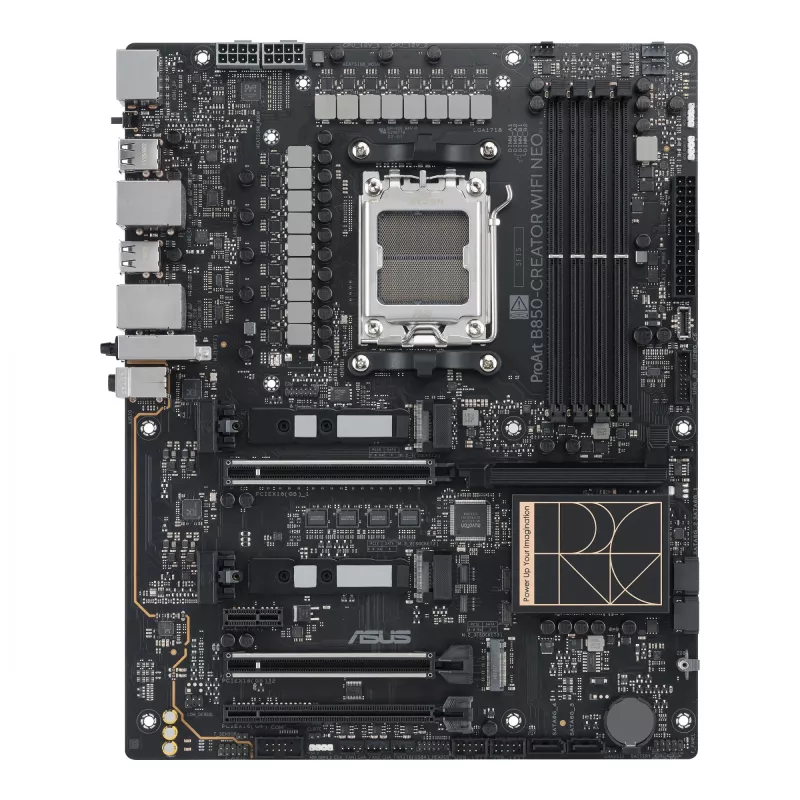 Motherboard ASUS PROART B850-CREATOR WiFi NEO — AMD B850, Socket AM5, ATX, DDR5, 4 DIMM, 256 GB, Wi‑Fi 7, Ethernet 5Gb