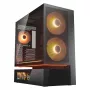 Caixa de PC Midi Tower COUGAR CFV235 Vision — ARGB, LCD 23,3 cm (9,16