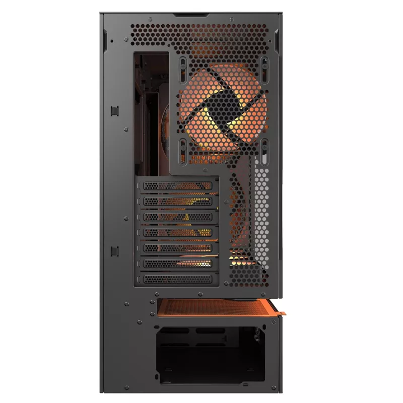 Caixa de PC Midi Tower COUGAR CFV235 Vision — ARGB, LCD 23,3 cm (9,16
