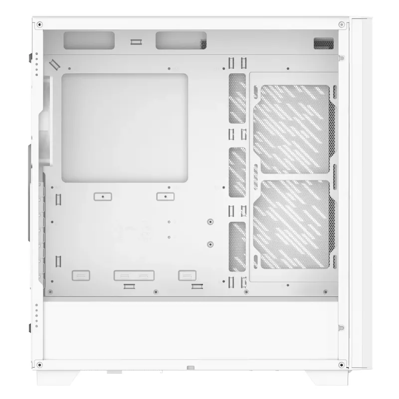 Caixa Mid-Tower XPG VALOR AIR PRO, Midi Tower, PC, Branco, ATX, EATX, micro ATX, Mini-ATX, SPCC, Vidro temperado, Multicolor