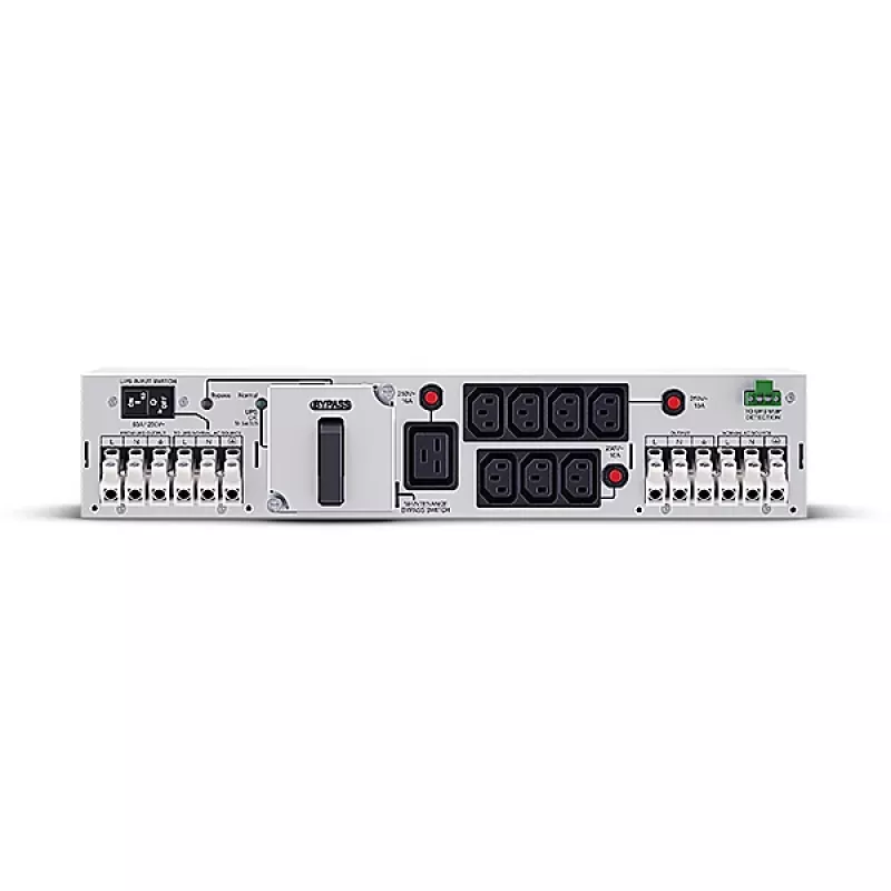 Unidade de distribuição de energia (PDU) CyberPower MBP63AHVHW82U 8 saídas AC 2U Preto, Prateado
