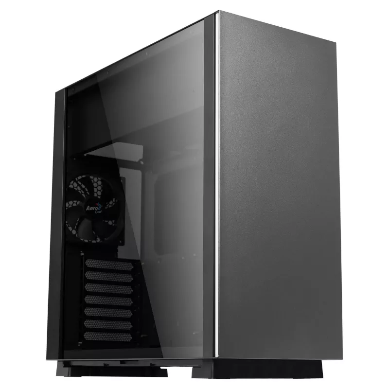 Caixa Midi Tower Aerocool Glo Preto