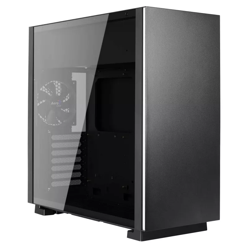 Caixa Midi Tower Aerocool Glo Preto
