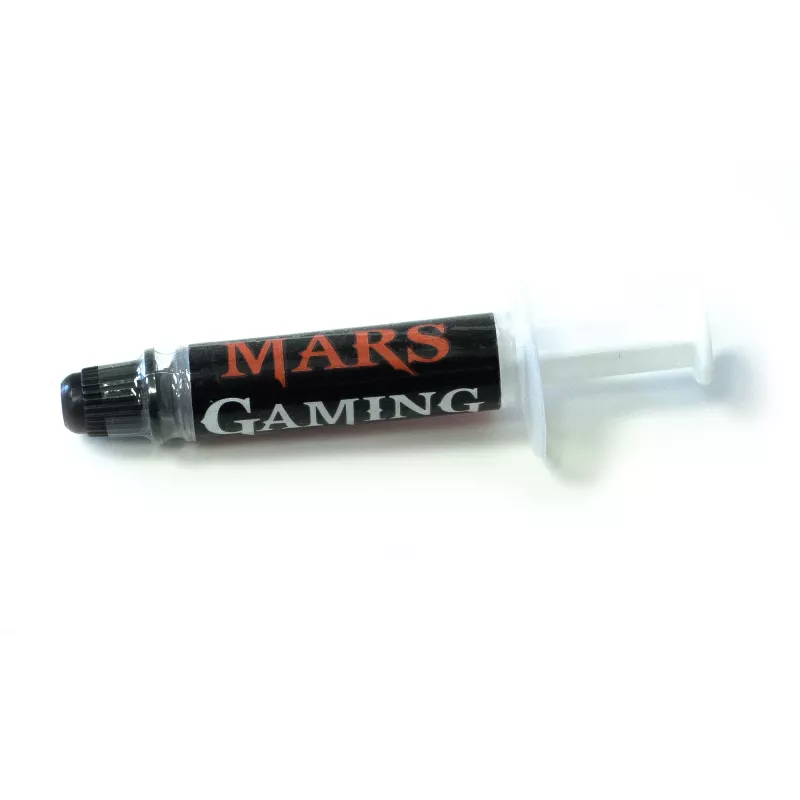 Pasta térmica para PC Mars Gaming MT0 1g 6W Temperatura 30-280º Segurança máxima