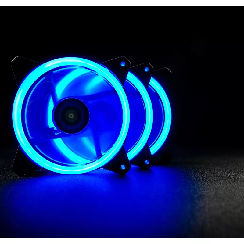 Ventoinha para caixa Aerocool Rev RGB Pro 12 cm Preto