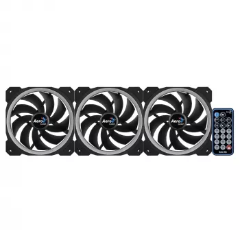 Ventoinha para caixa de computador Aerocool Orbit RC 12 cm Preto