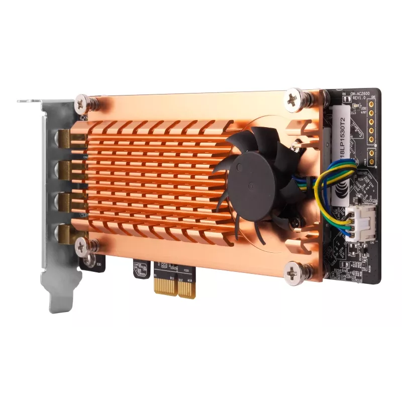 Placa de rede QNAP QWA-AC2600 Interna WLAN 1733 Mbit/s