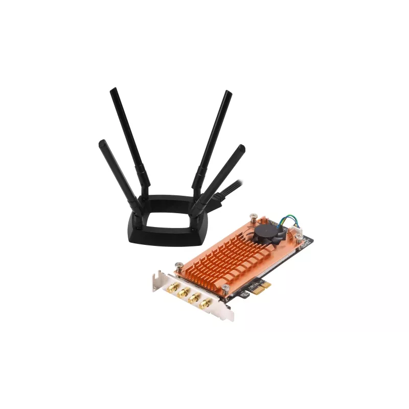 Placa de rede QNAP QWA-AC2600 Interna WLAN 1733 Mbit/s