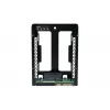 QNAP QDA-A2AR - Caixa RAID interna - 3.5 to 2 x 2.5 (8,9 cm até 2 x 6,4 cm) - RAID 0, 1, JBOD - SATA 6Gb/s