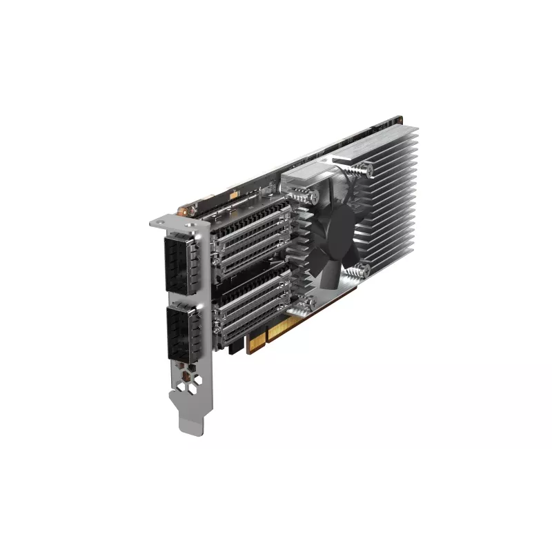 Placa de rede QNAP QXG-100G2SF-E810 Interna Fibra ótica 100000 Mbit/s