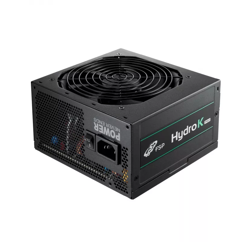 Fonte de alimentação FSP Hydro K PRO 750W 24-pin ATX 80 PLUS Bronze Ventoinha 120 mm Preto