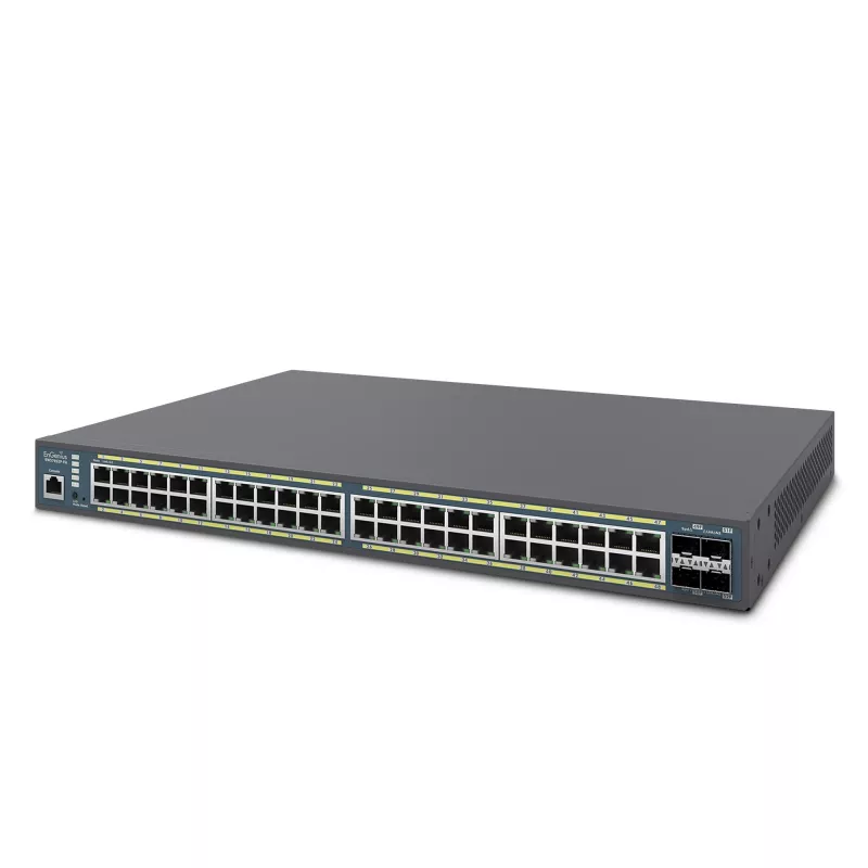 Switch gerido EnGenius FitSwitch 48 PoE 48 portas Gigabit Ethernet