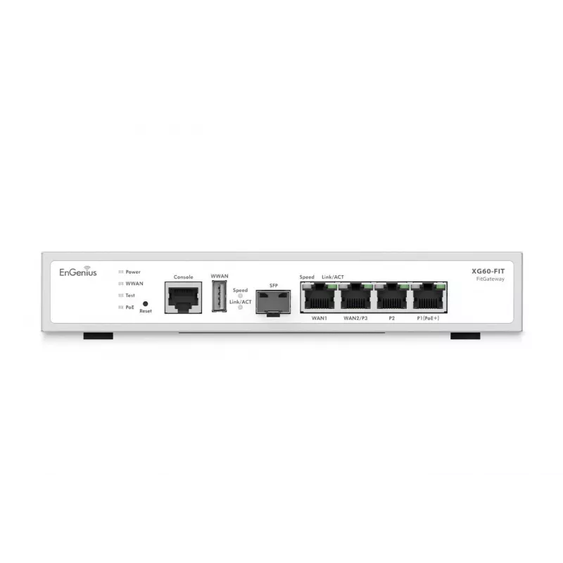 Gateway gerido EnGenius FitXpress 2 x GbE LAN & 2 x GbE WAN & 1 porta SFP