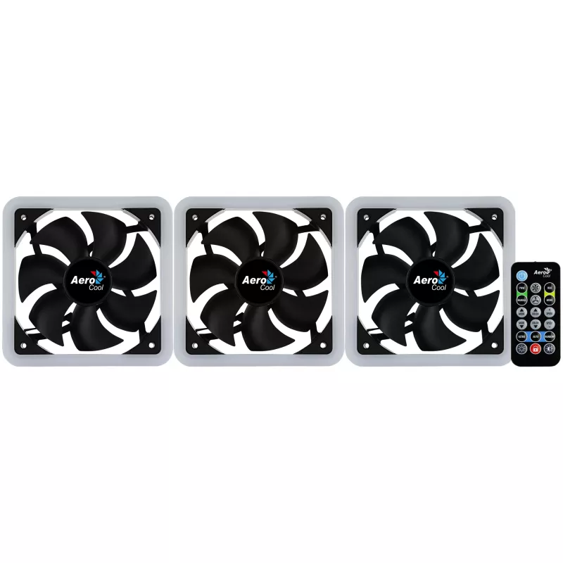 Ventoinha para caixa de computador Aerocool Edge 14 Pro 14 cm Preto