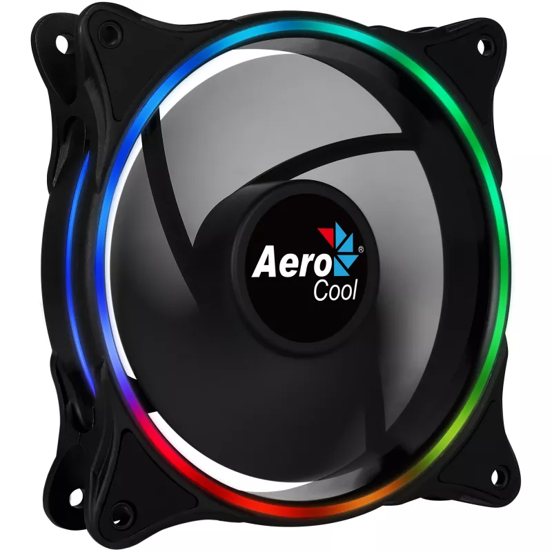 Ventoinha para caixa de computador Aerocool Eclipse 12 12 cm Preto