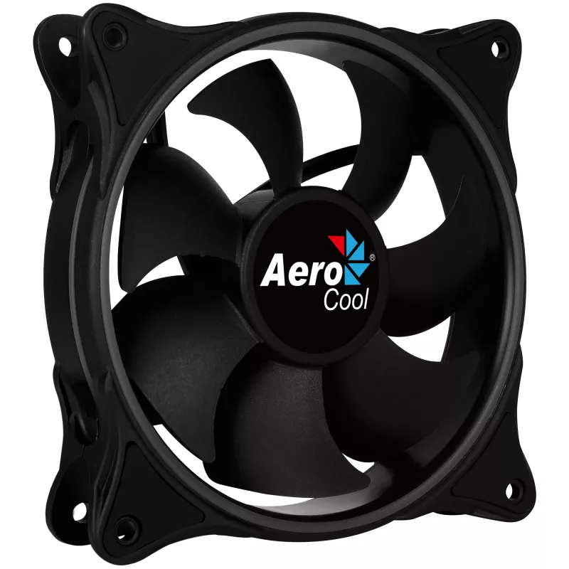 Ventoinha para caixa de computador Aerocool Eclipse 12 12 cm Preto