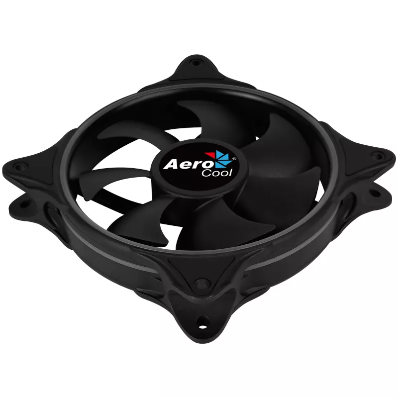 Ventoinha para caixa de computador Aerocool Eclipse 12 12 cm Preto