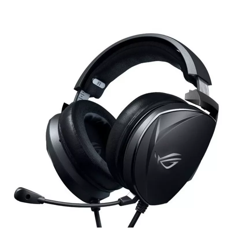 Headset ASUS ROG Theta Electret Com fios Head-Band Gaming Preto