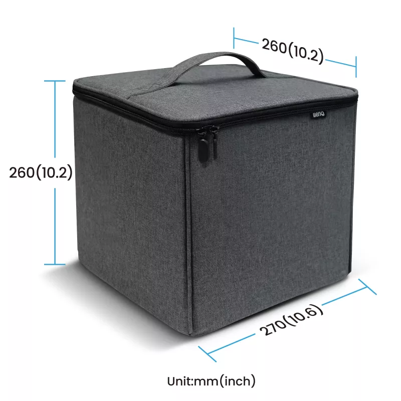 Bolsa de transporte BenQ GP520 — Design leve e portátil para o projetor BenQ GP520