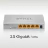 Zyxel MG-105 Não gerido 2.5G Ethernet (100/1000/2500) aço