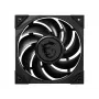 MSI MEG SILENT GALE P12 Ventoinha Premium Silent '120mm, PWM, Balanced Static Pressure Airflow, lâmina de ventoinha LCP, rolamento HDB, almofadas antivibração, cabo de 300mm'