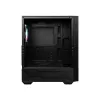 MSI MAG FORGE 111R Caixa de computador Gaming Mid Tower 'preto, 1x ventoinha ARGB PWM de 120mm, hub ARGB 1-6, Mystic Light Sync, painel de vidro temperado, ATX, mATX, mini-ITX'