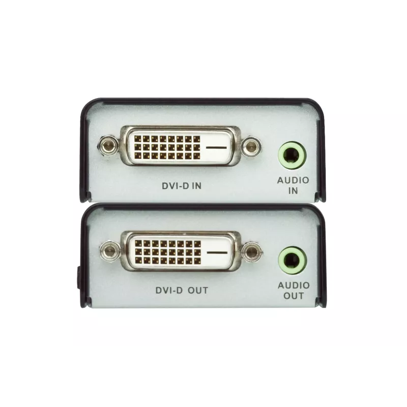 Extensor AV ATEN VE602 DVI Dual Link com áudio, 2560×1600 até 40 m, Cat5e