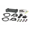 ATEN Switch KVMP™ USB 3.1 Gen 1 DisplayPort 1.2 4K de 2 portas com áudio (cabo KVM incluído)