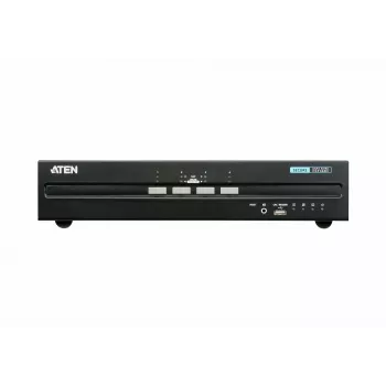 ATEN KVM seguro USB DVI Dual Display de 4 portas