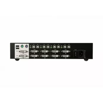ATEN KVM seguro USB DVI Dual Display de 4 portas