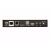 ATEN Extensor KVM USB DisplayPort HDBaseT2.0, transmissor e recetor, com fios, 150 m, Cat5e, Cat6, Cat6a, 4096 x 2160 píxeis, preto
