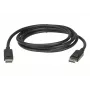 ATEN Cabo DisplayPort rev.1.4 de 3 m, 3 m, DisplayPort, HDMI, macho, macho, reto
